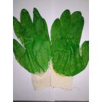 Перчатки облитые зеленые